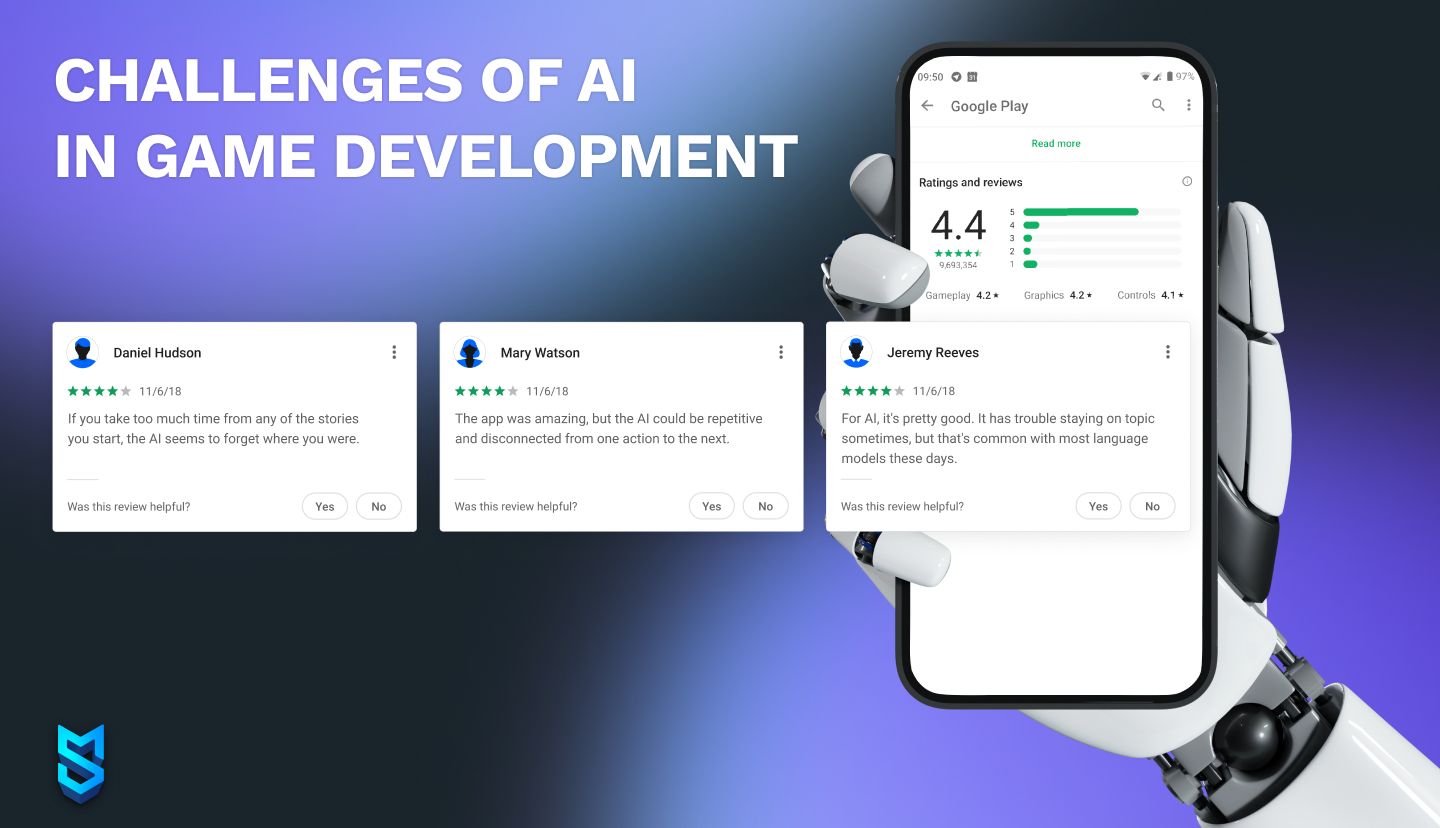 Challenges of AI in game development