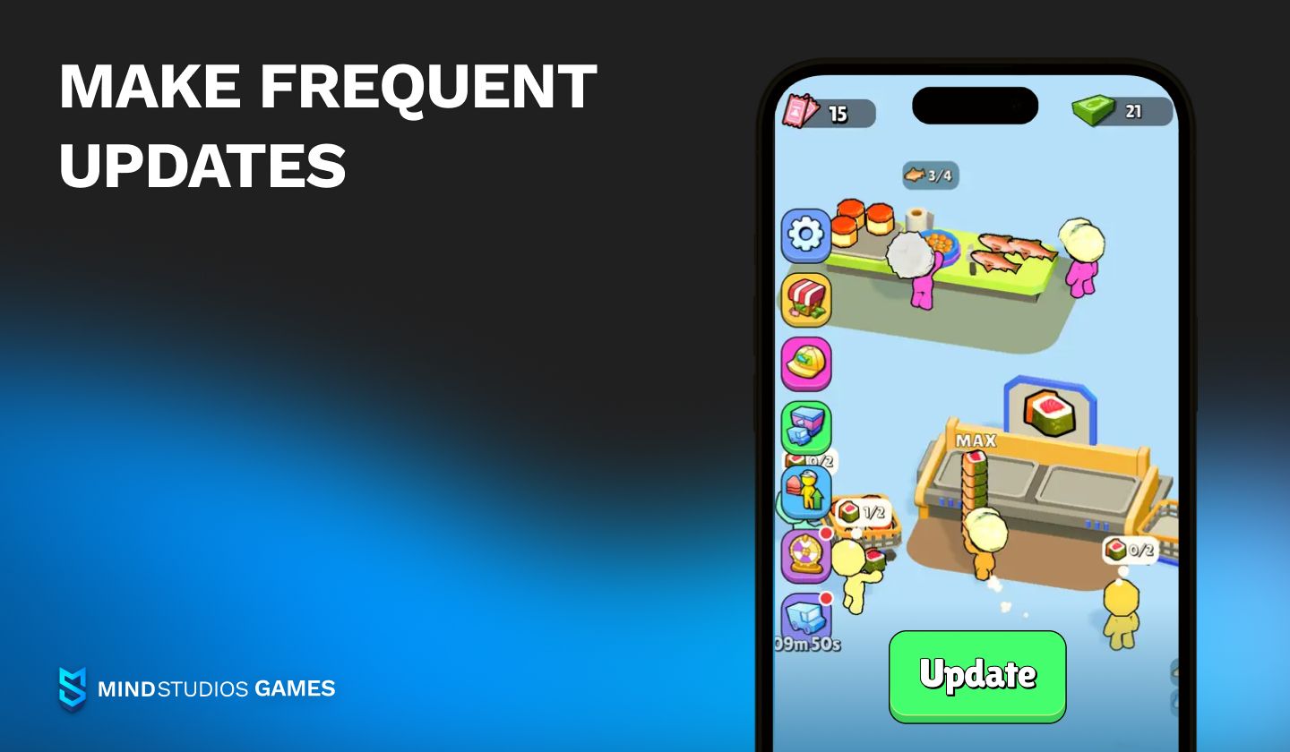 Make frequent updates
